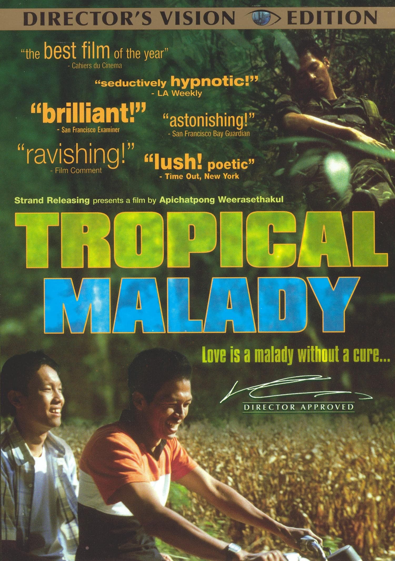 Review: Apichatpong Weerasethakul's Tropical Malady on Strand DVD